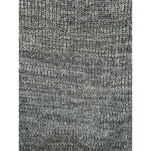 Free People Womens Oversized Knit Sweater  L Gray Linen Blend - Picture 5 of 12